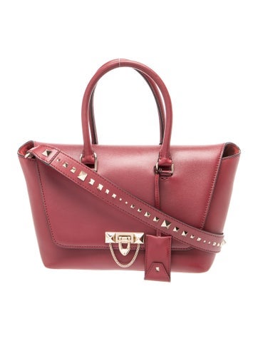 Rockstud Top Handle Bag