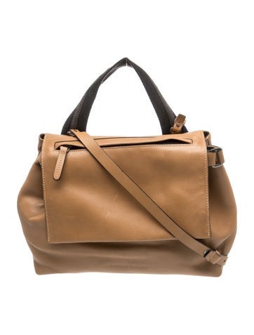 Leather Top Handle Bag
