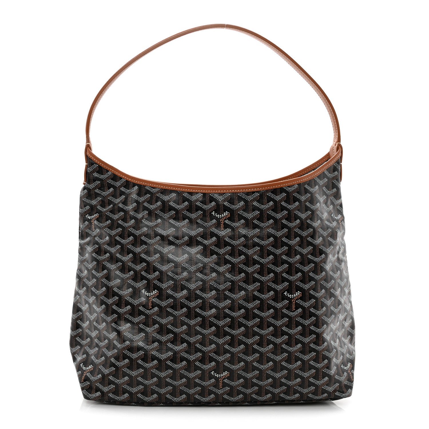 Goyard Goyardine Boheme Hobo Black Gold