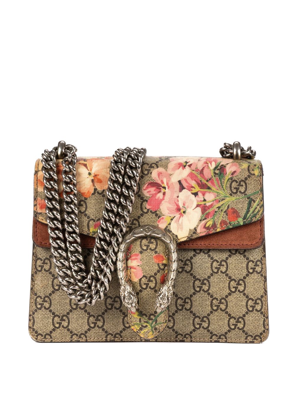 floral print chain bag