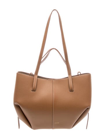 Leather Top Handle Bag