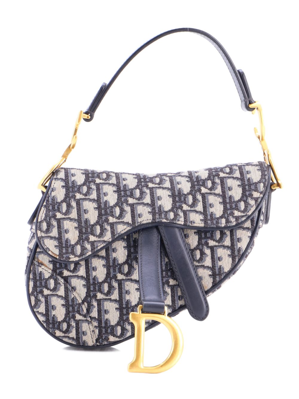 Saddle Handbag Oblique Canvas Mini shoulder bag