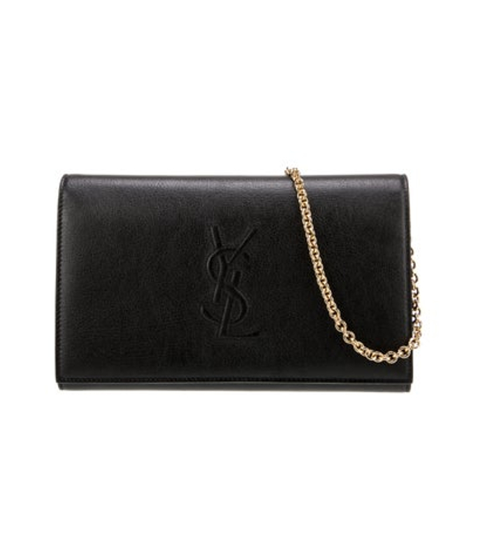Saint Laurent Laurent Leather Clutch