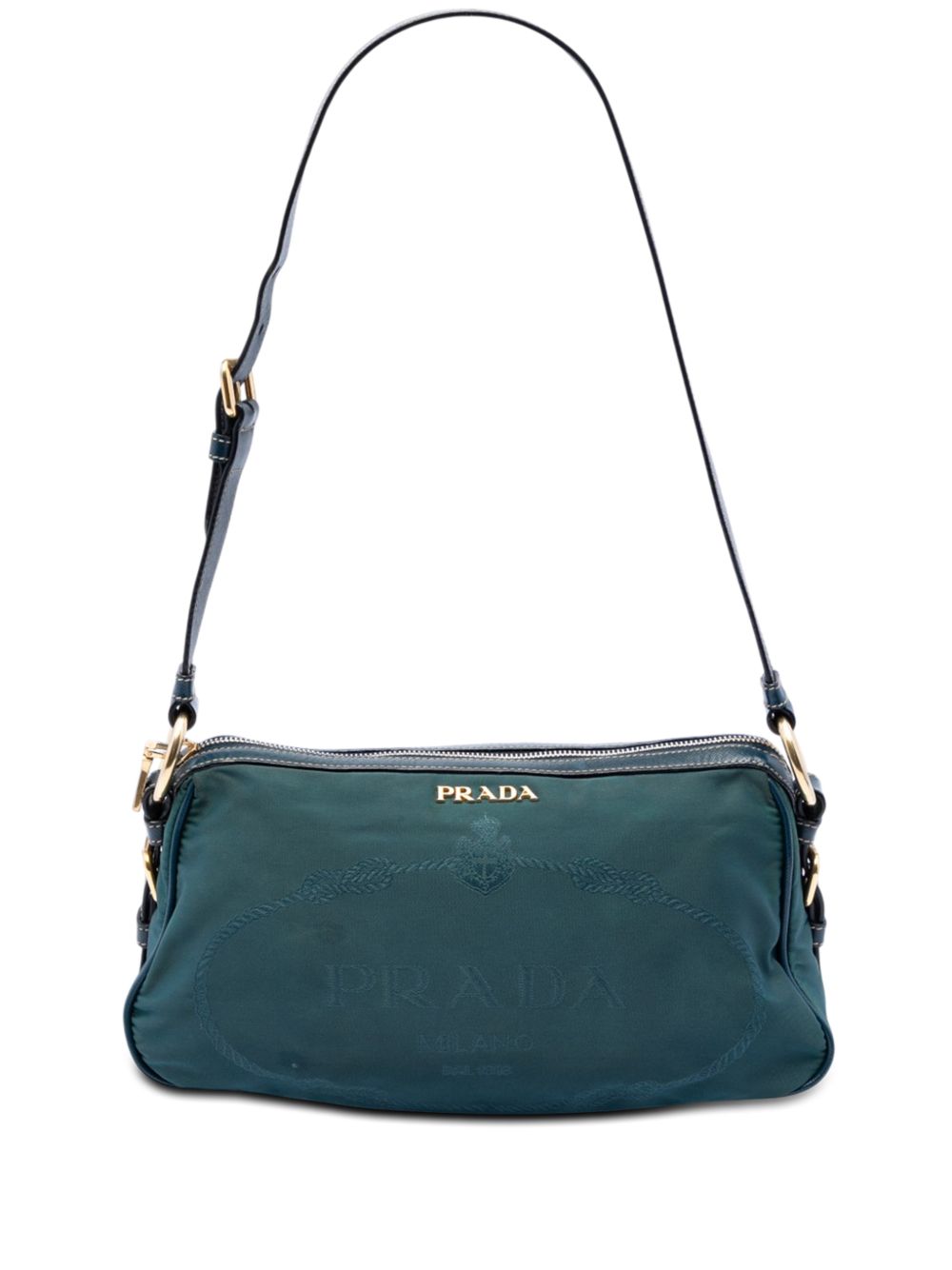 2000-2026 Tessuto Canapa Logo shoulder bag