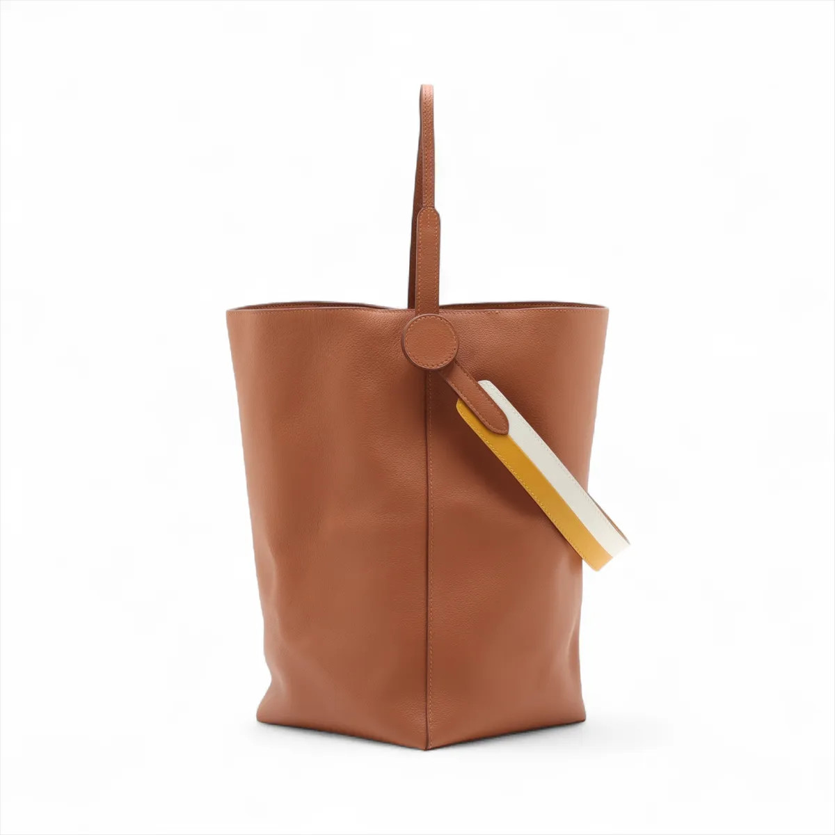 Hermès Ricol 19 Taurillon Clemence Gold x white x joanne amble Silver Metal Fitt