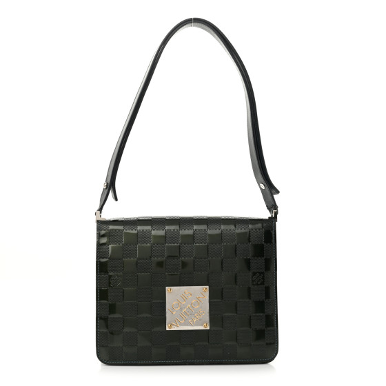 Louis Vuitton Damier Vernis Cabaret Bag Blue