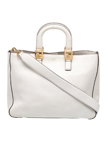 Leather Top Handle Bag Medium