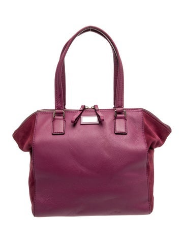 Leather Top Handle Bag