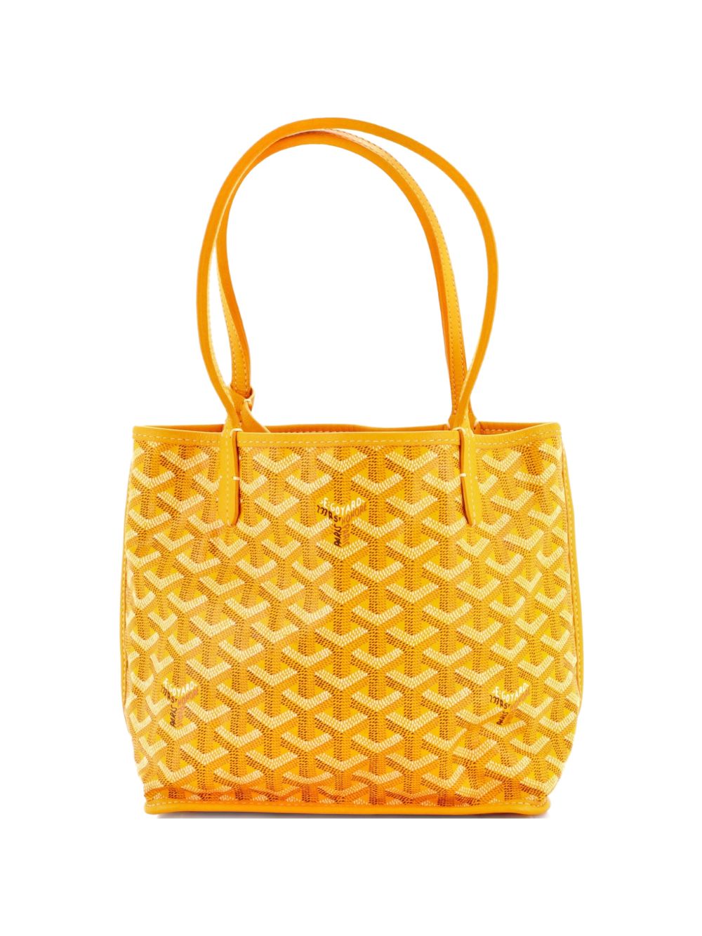 Goyard Anjou Reversible Tote Coated Canvas Mini satchel