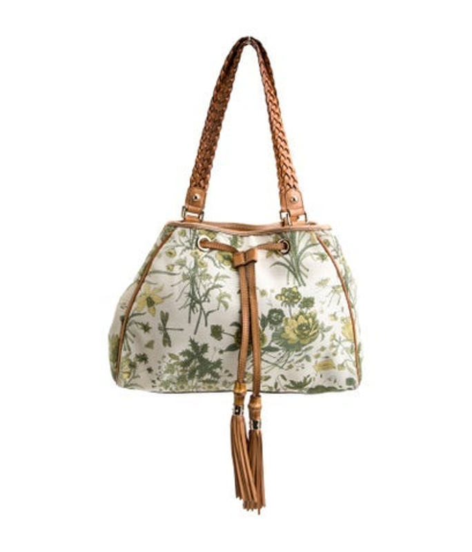 Gucci Canvas Shoulder Bag Medium