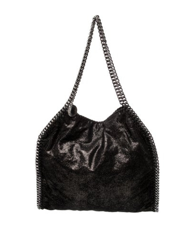 Stella McCartney Mccartney Vegetarian Suede Shoulder Bag