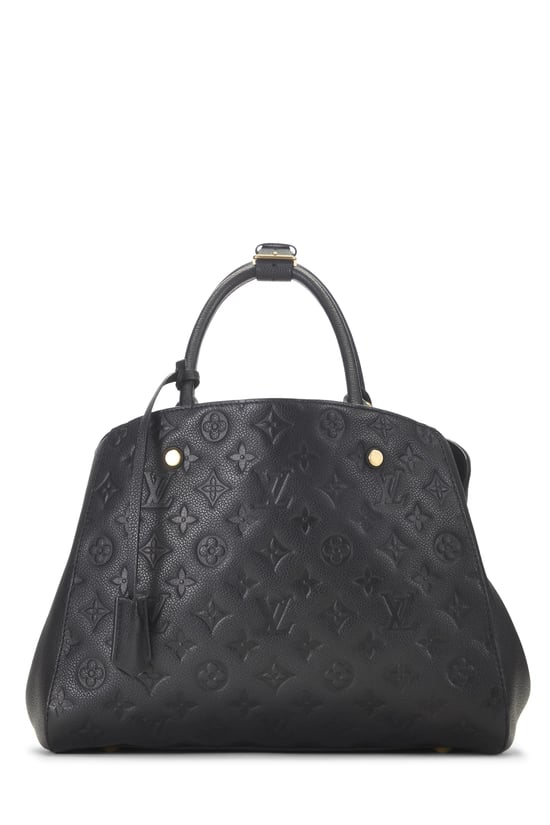 Black Monogram Empreinte Montaigne MM