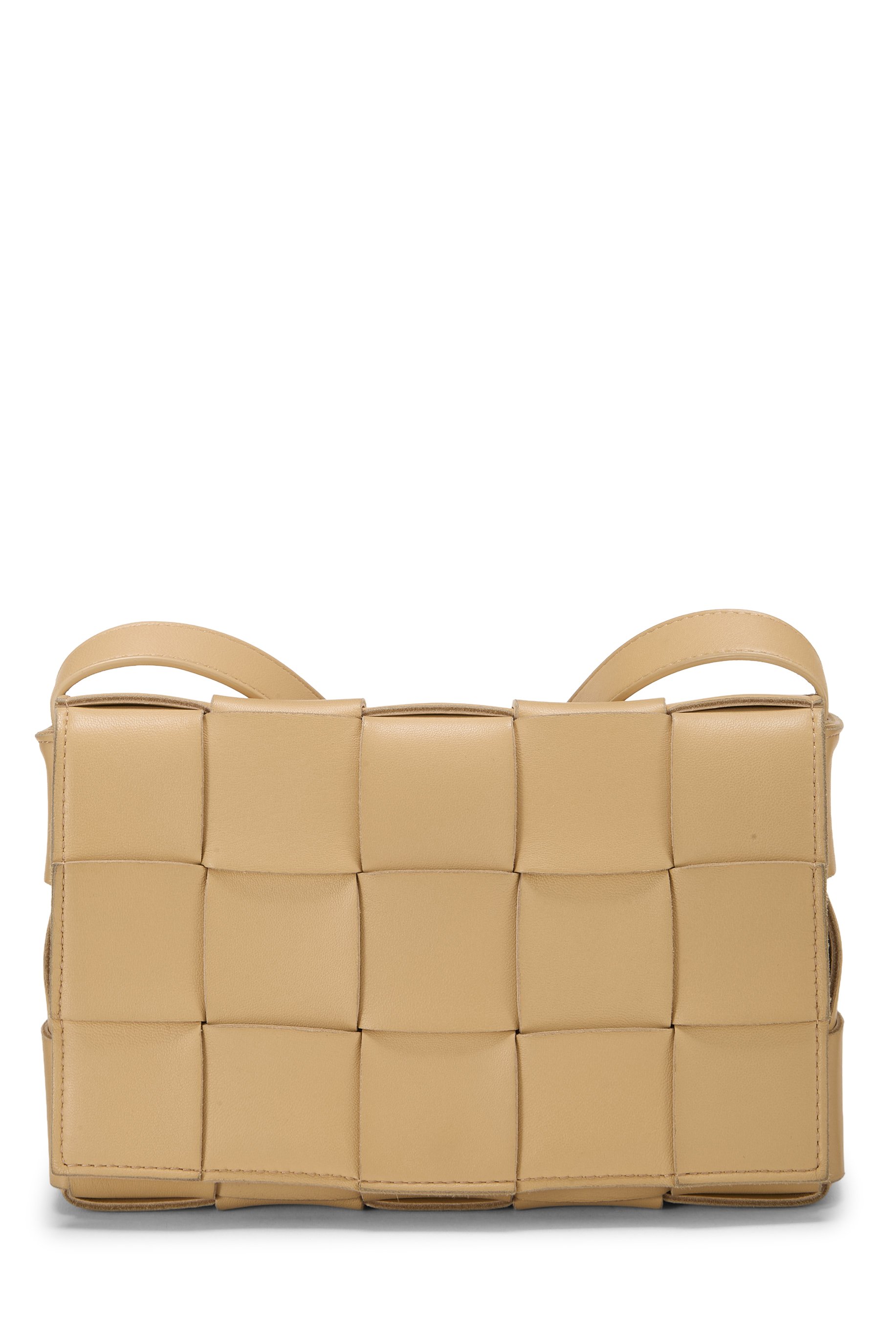 Beige Maxi Intrecciato Cassette