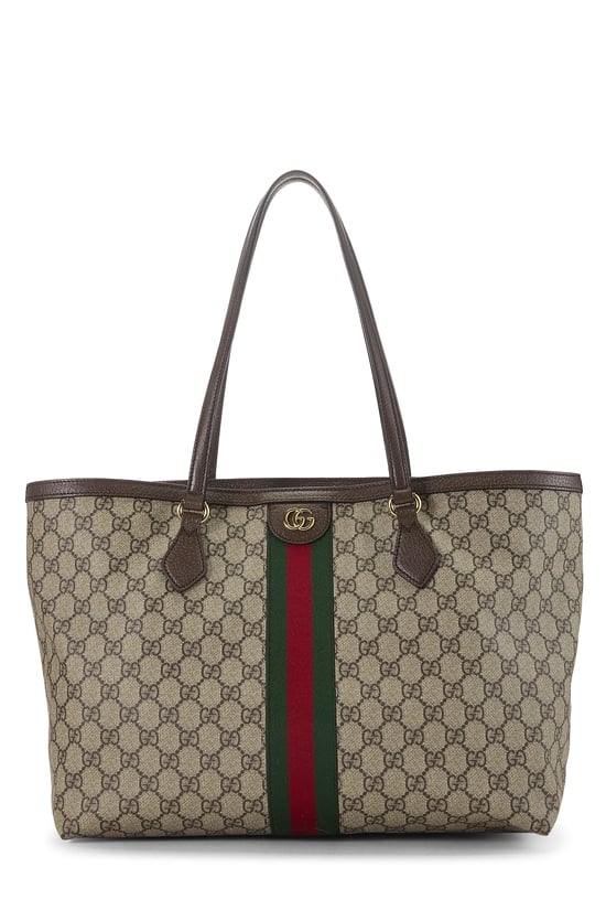Original GG Supreme Canvas Ophidia Tote Medium