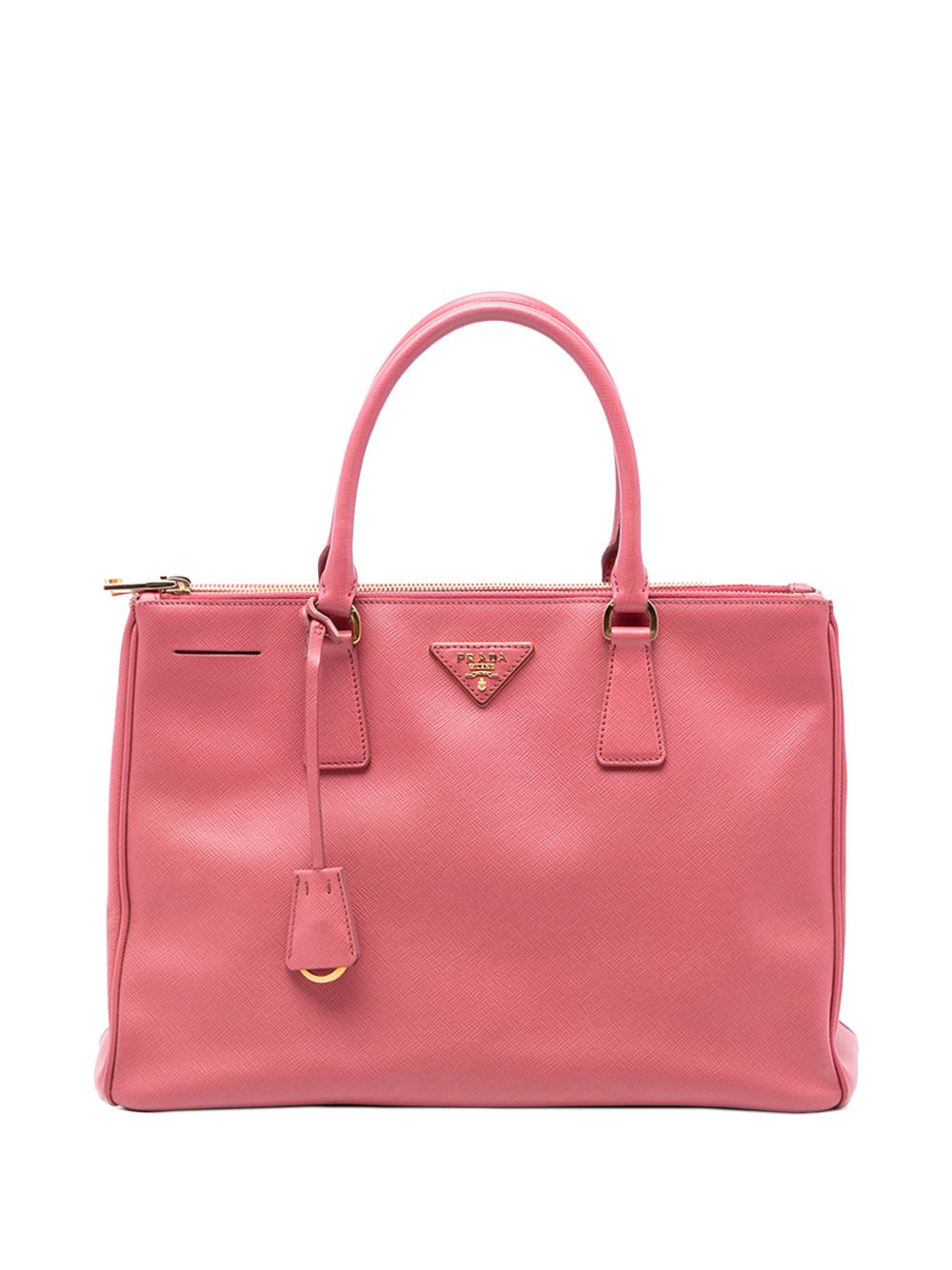 2010-2025 Medium Saffiano Lux Galleria Double Zip satchel