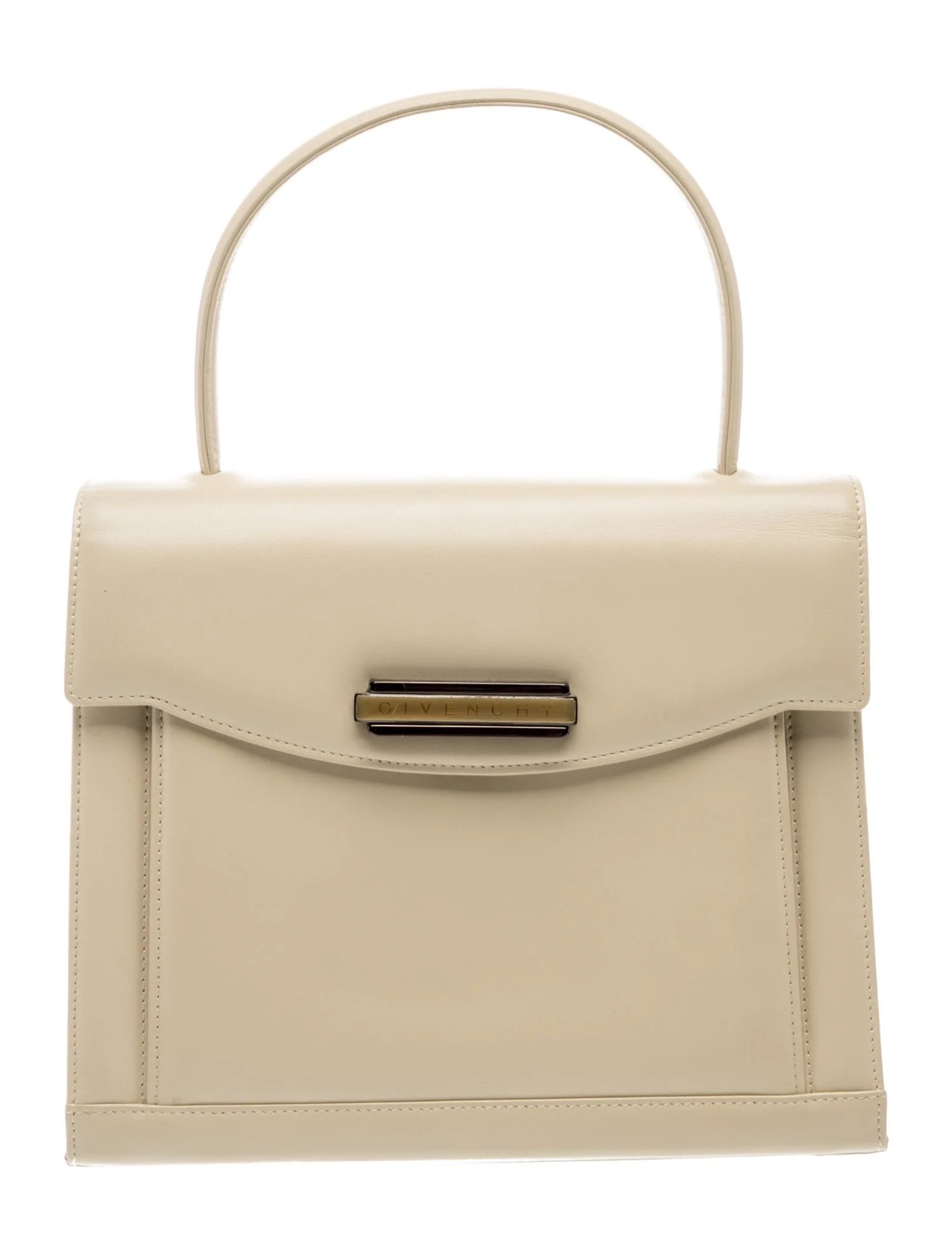 Leather Top Handle Bag