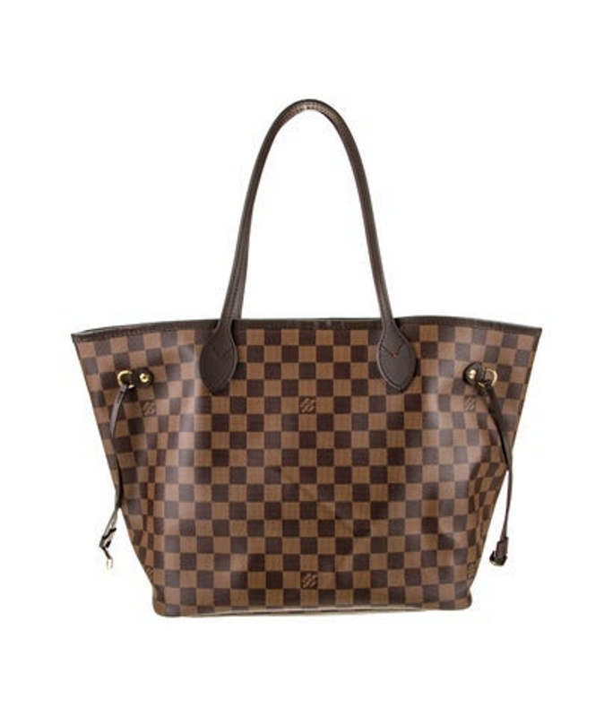 Louis Vuitton Vuitton Damier Ebene Neverfull W Pouch Mm