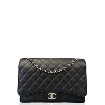 Calfskin Double Flap Maxi