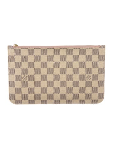 Damier Azur Neverfull Pouch
