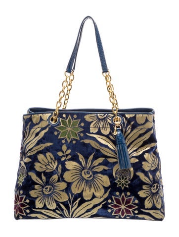 Tory Burch Velvet Shoulder Bag