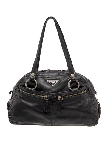 Enameled Metal Triangle Shoulder Bag Vintage
