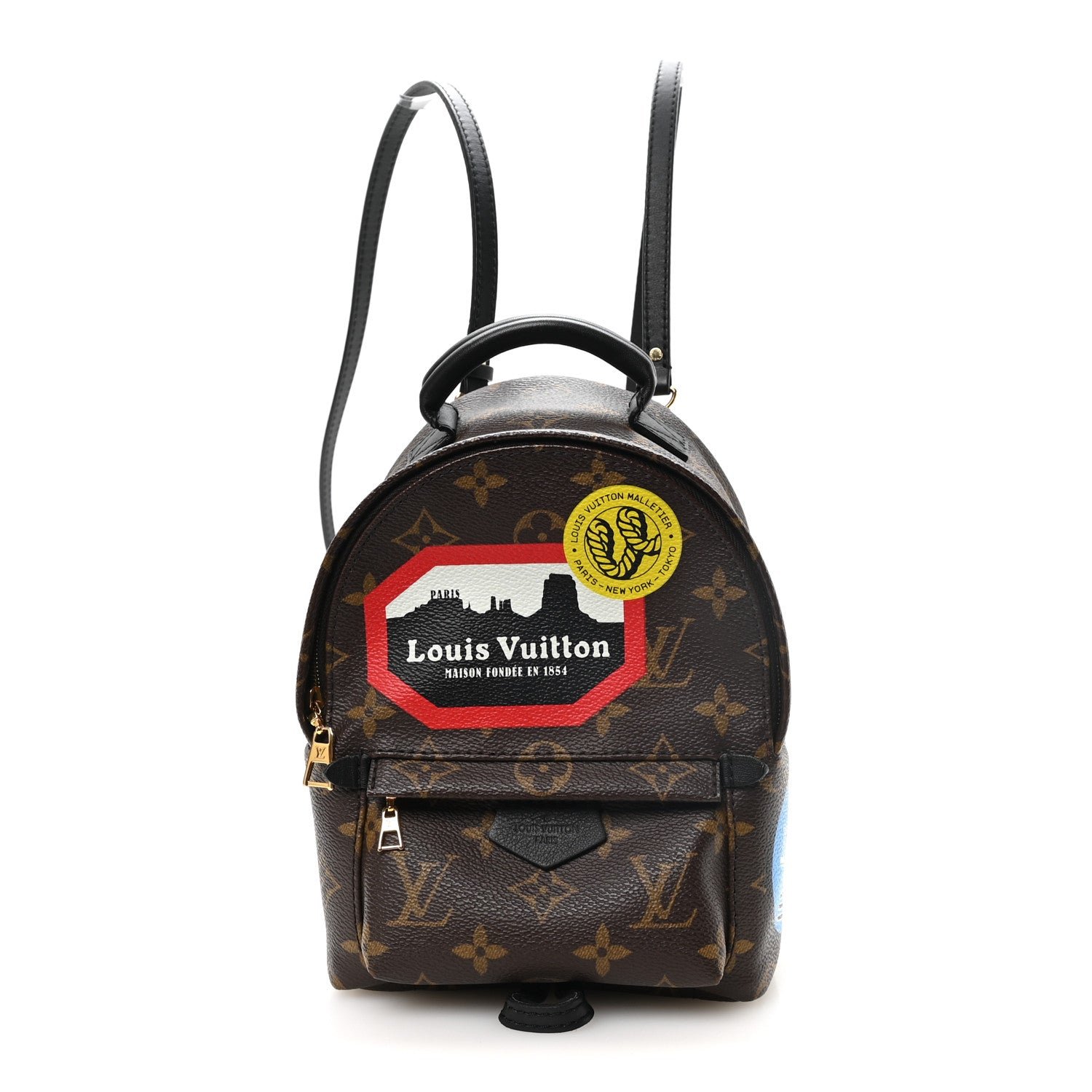 Louis Vuitton Monogram World Tour Palm Springs Backpack Mini