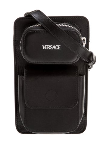 Versace Leather Crossbody Bag
