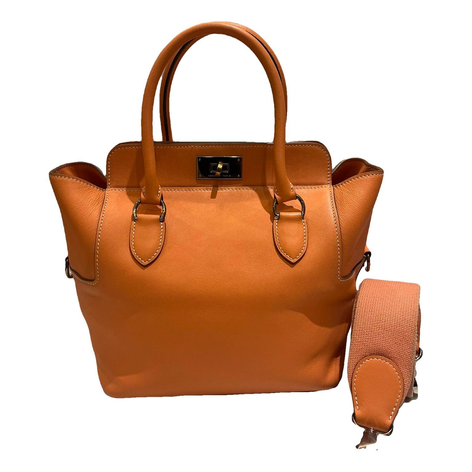 Hermes Toolbox 20 Handbag Mangue Swift Leather