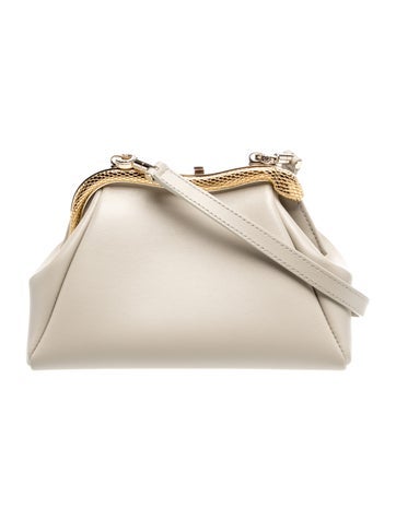 Bvlgari Leather Serpentine Pouch w Strap