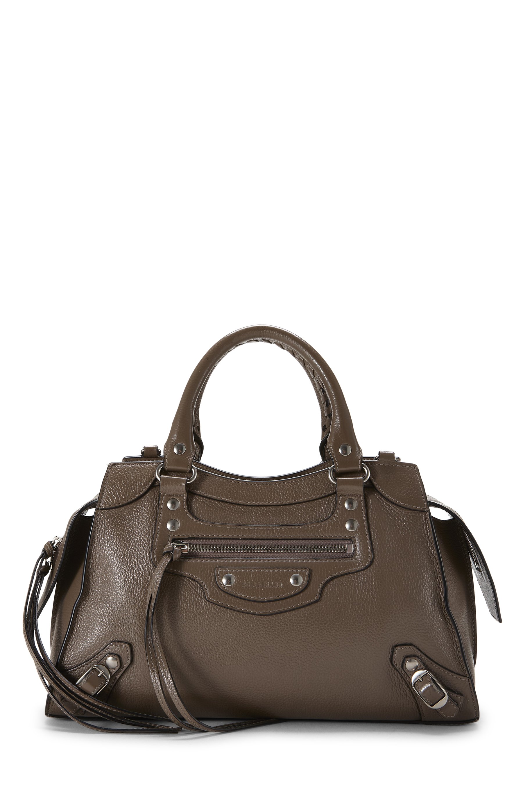 Grey Calfskin Neo Classic City Small
