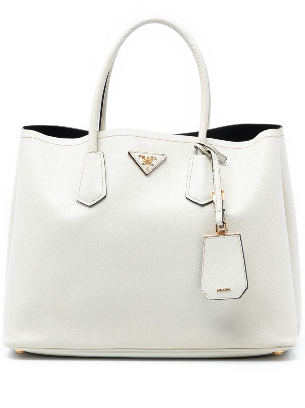 2010-2025 Medium Saffiano Cuir Double satchel