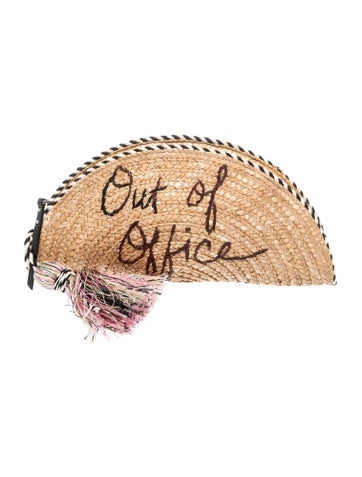 Rebecca Minkoff Straw Clutch