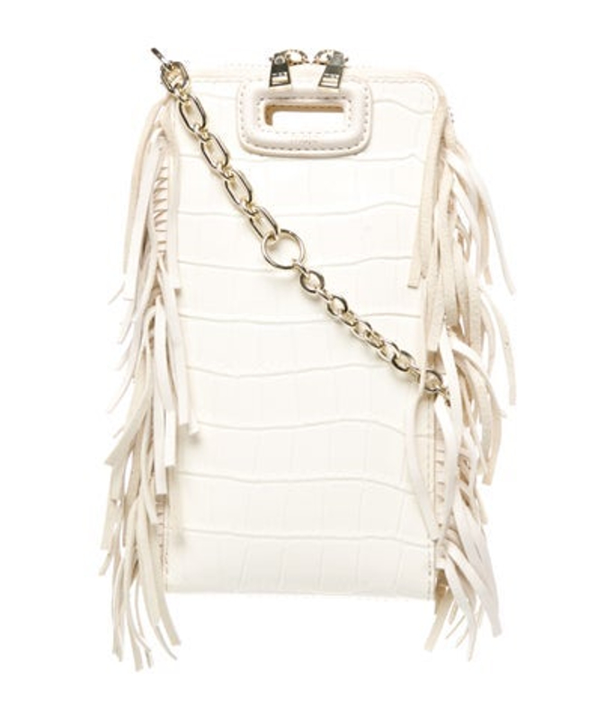 Maje Patent Leather Top Handle Bag