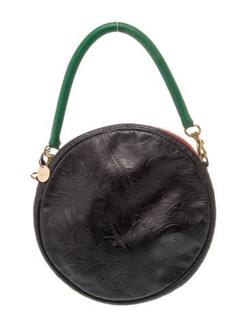 Leather Top Handle Bag
