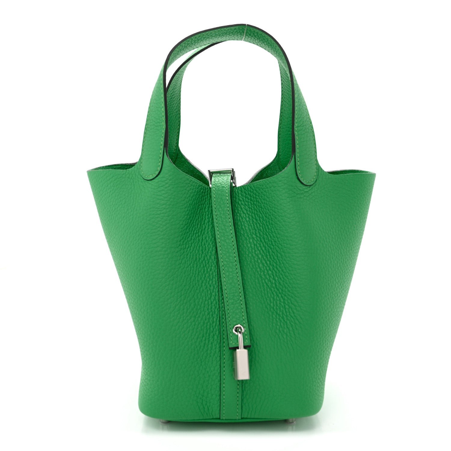 Hermes Taurillon Clemence Picotin Lock 18 PM Bambou