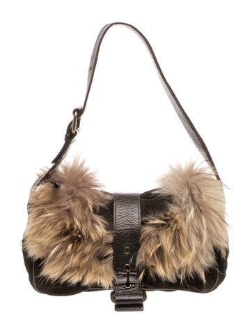 Max Mara Suede Shoulder Bag