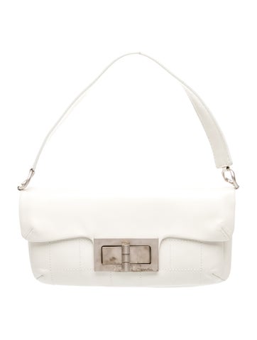 Square Quilt Mademoiselle Flap Bag