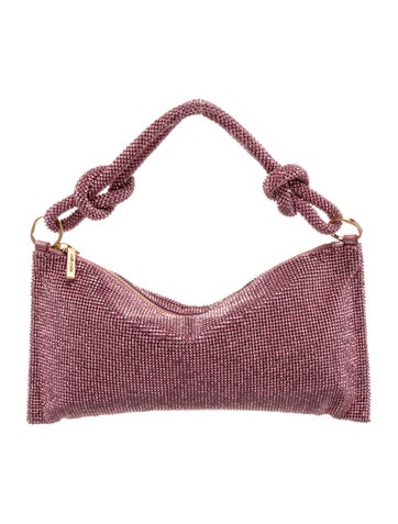 Crystal Top Handle Bag
