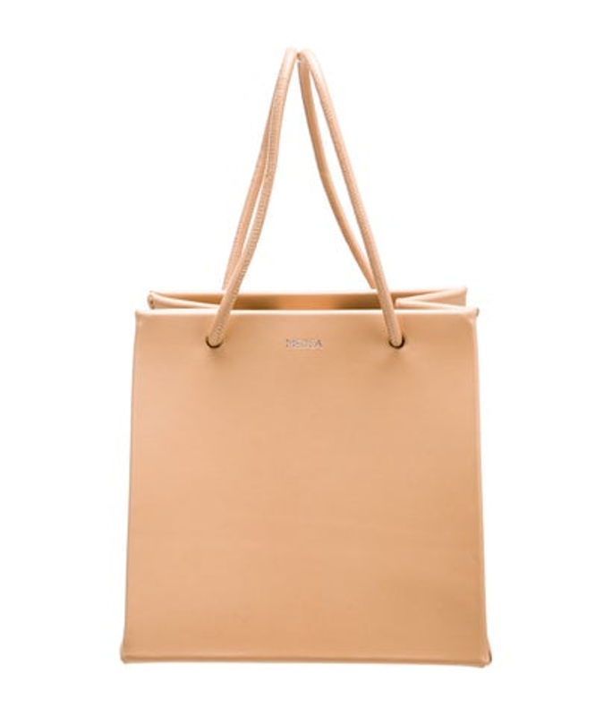 Medea Leather Top Handle Bag