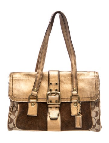 Suede Shoulder Bag