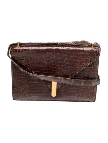 Shiny Crocodile Jimmy Bag