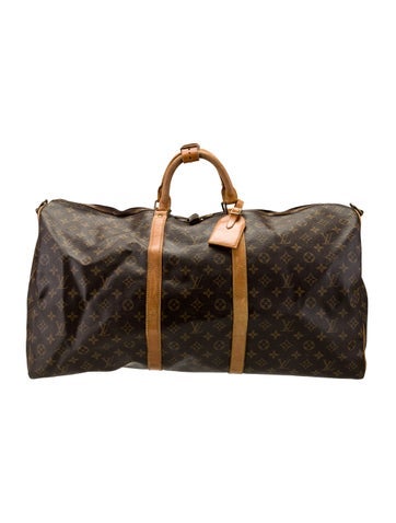 Louis Vuitton LV Monogram Keepall 60 Vintage