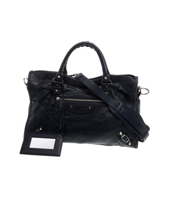 Balenciaga Leather Motocross Classic City