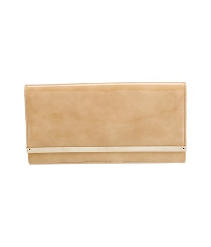 Jimmy Choo Choo Patent Leather Clutch