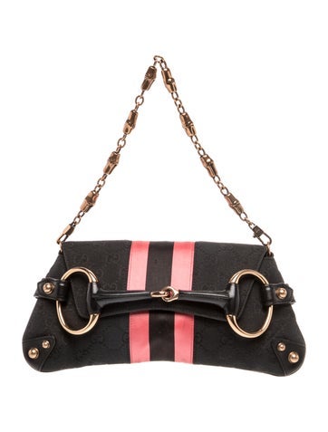 GG Canvas Horsebit Chain