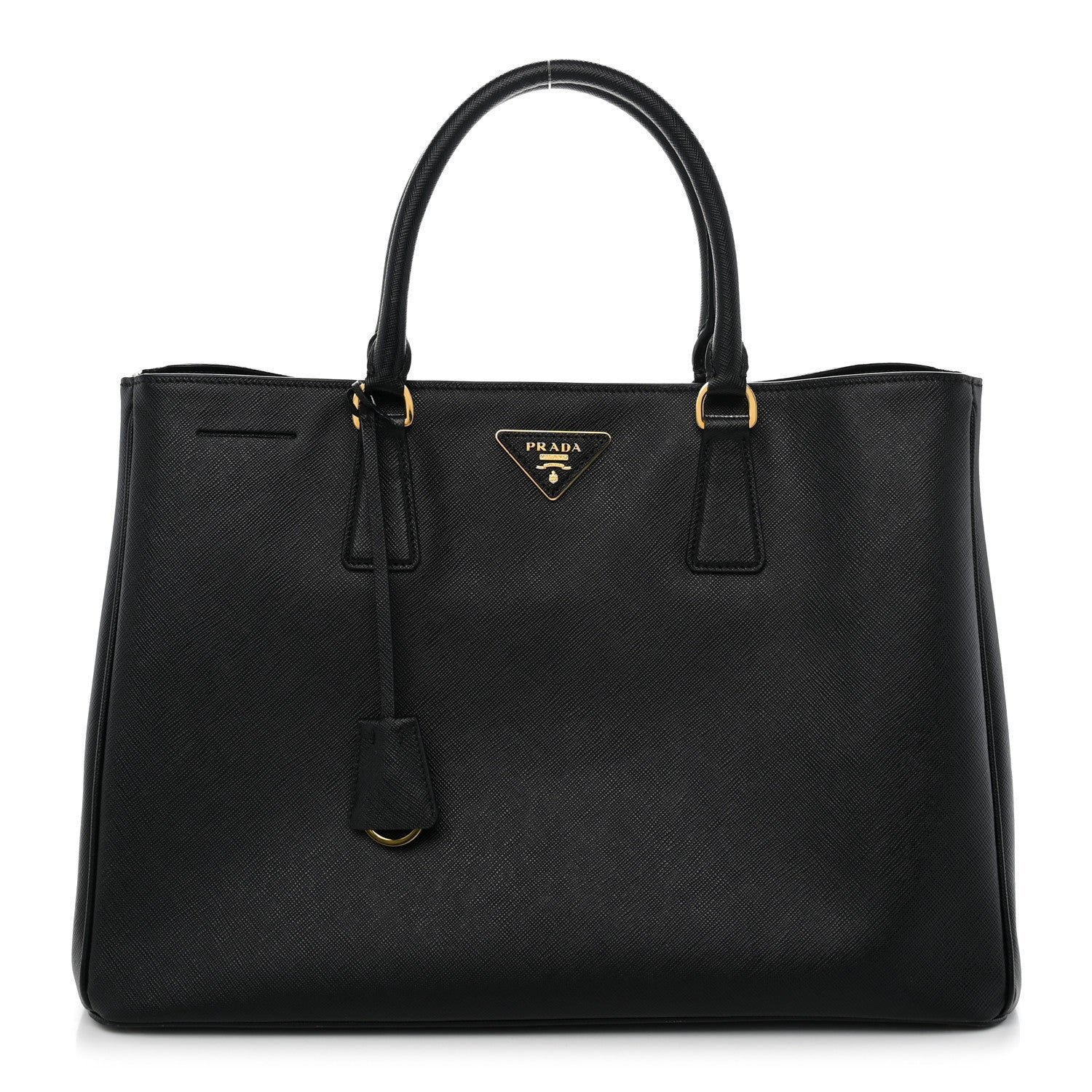 Prada Saffiano Lux Large Tote Black