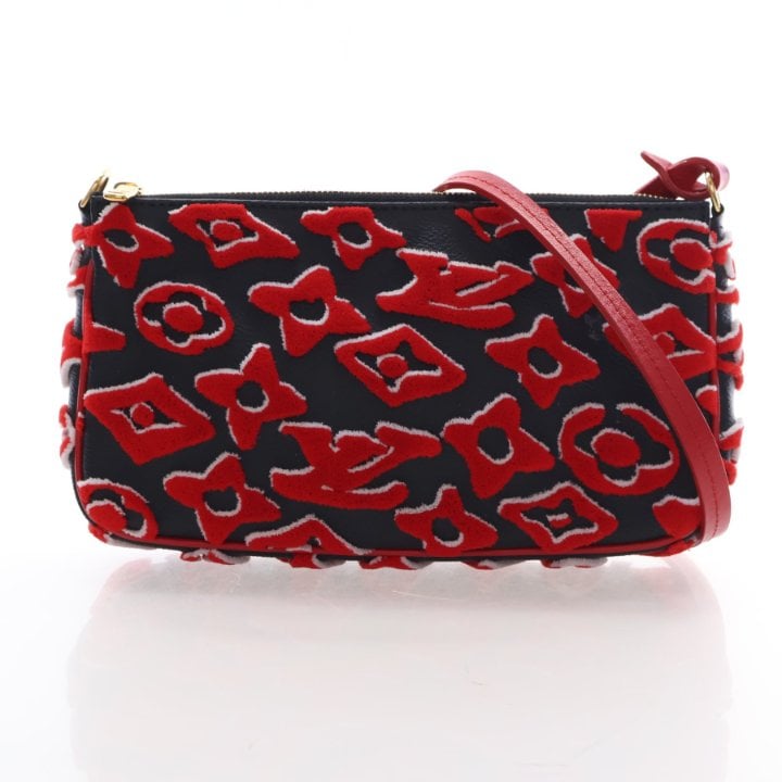 Louis Vuitton x Urs Fischer Monogram Tufted Pochette