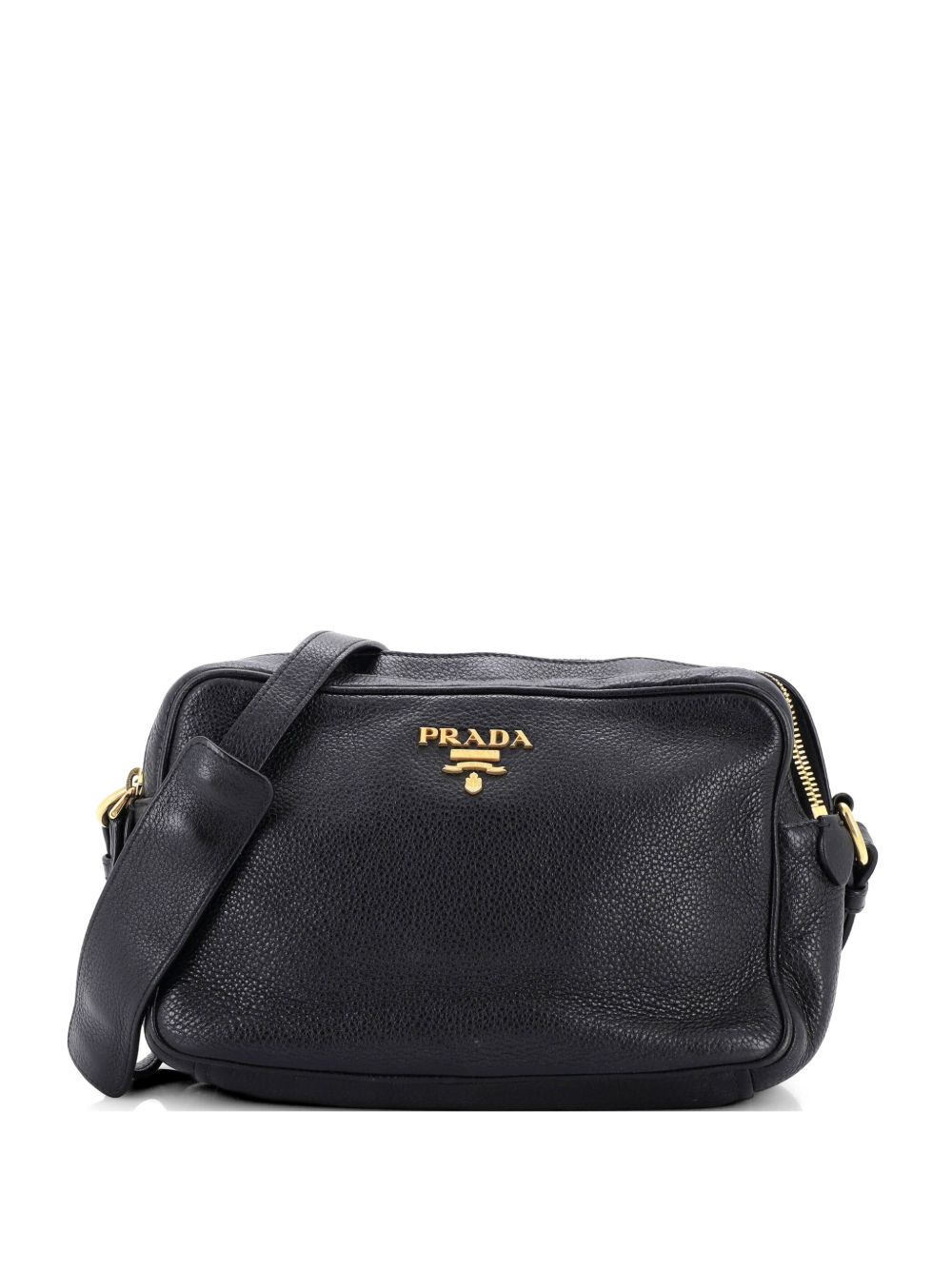 Double Zip Camera Bag Vitello Daino crossbody bag
