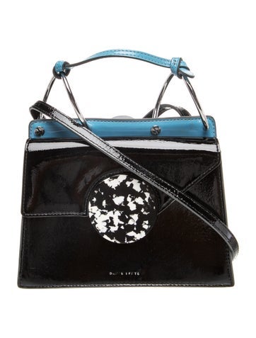 Danse Lente Patent Leather Crossbody Bag