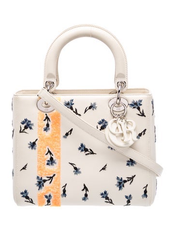 Leather Lady Dior Medium